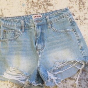 Guess Jean shorts size 25